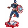 ESTATUA DIORAMA CAPITAN AMERICA MARVEL NOW! 23CM