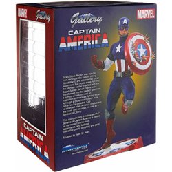 ESTATUA DIORAMA CAPITAN AMERICA MARVEL NOW! 23CM