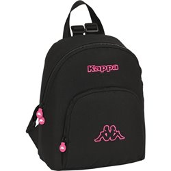 MINI MOCHILA KAPPA "BLACK AND PINK"