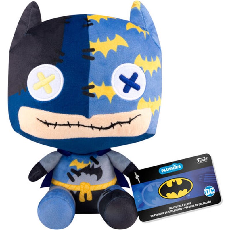 PELUCHE BATMAN PATCHWORK DC COMICS 17,5CM