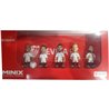 BLISTER 5 FIGURAS MINIX SEVILLA FC CLUB 7CM