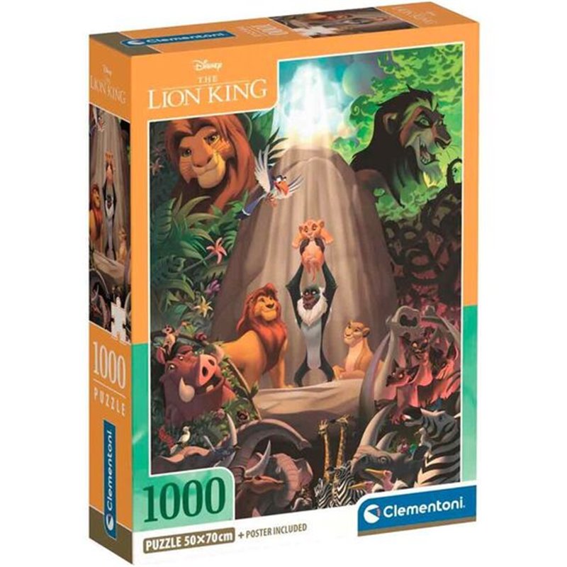 PUZZLE EL REY LEON DISNEY DISNEY 1000PZS