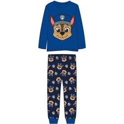 PIJAMA LARGO CORAL FLEECE APLICACIONES PAW PATROL