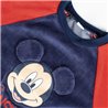 PIJAMA LARGO CORAL FLEECE APLICACIONES MICKEY