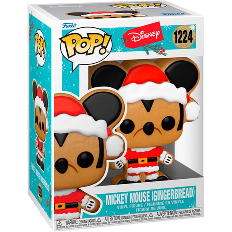 FIGURA POP DISNEY HOLIDAY MICKEY MOUSE GINGERBREAD