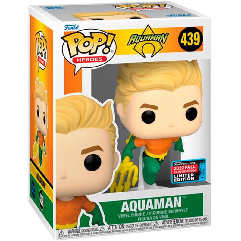 FIGURA POP DC COMICS AQUAMAN - AQUAMAN EXCLUSIVE