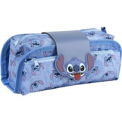 ESTUCHE PORTATODO VELCRO STITCH BLUE