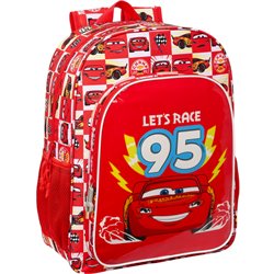 MOCHILA DE 33 CM ADAPT.CARRO CARS "LETS RACE"