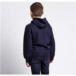 SUDADERA CON CAPUCHA COTTON BRUSHED STITCH