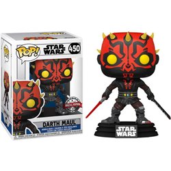 FIGURA POP STAR WARS DARTH MAUL WITH SABER EXCLUSIVE