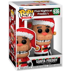 FIGURA POP FIVE NIGHTS AT FREDDYS HOLIDAY SANTA FREDDY