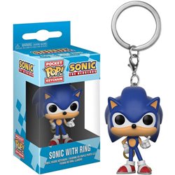 LLAVERO POCKET POP SONIC WITH RING