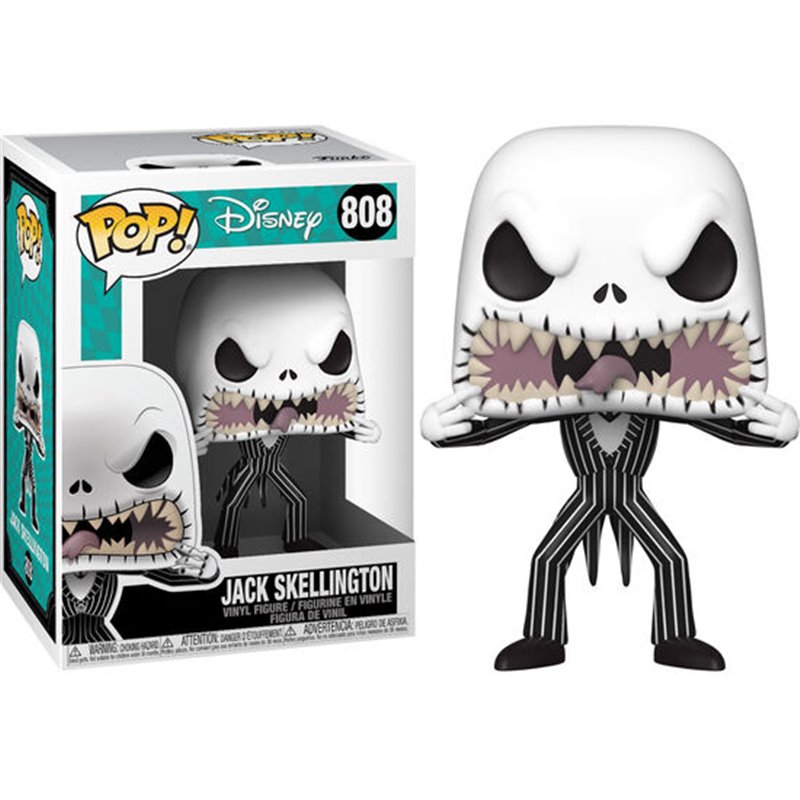 FIGURA POP DISNEY PESADILLA ANTES DE NAVIDAD JACK SCARY FACE