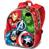 MOCHILA 3D MASSIVE LOS VENGADORES AVENGERS MARVEL 31CM