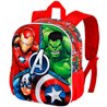 MOCHILA 3D MASSIVE LOS VENGADORES AVENGERS MARVEL 31CM