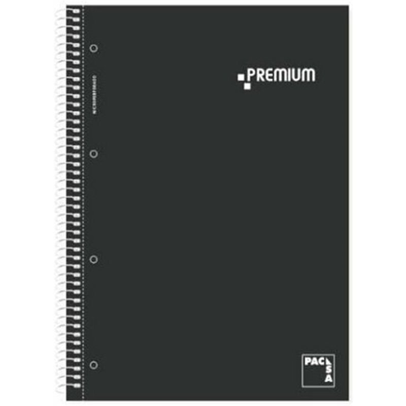 LIBRETA PREMIUM 5 COLORES A4 160H 70GRS TAPA DURA