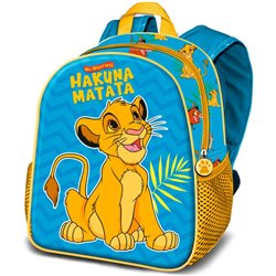 MOCHILA 3D HAKUNA EL REY LEON DISNEY 31CM