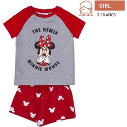 PIJAMA CORTO SINGLE JERSEY PUNTO MINNIE RED