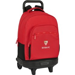 MOCHILA GDE. C/RUEDAS COMPACT EXTRAIBLE SEVILLA FC