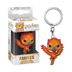 LLAVERO POCKET POP HARRY POTTER FAWKES