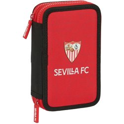 PLUMIER DOBLE PQÑO 28 PCS SEVILLA FC