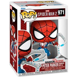 FIGURA POP MARVEL SPIDERMAN 2 PETER PARKER ADVANCED SUIT 2.0