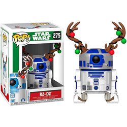 FIGURA POP STAR WARS HOLIDAY R2-D2 WITH ANTLERS