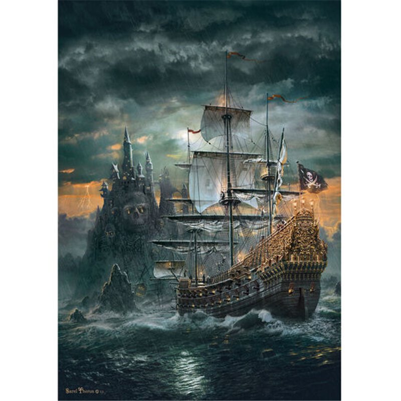 PUZZLE BARCO PIRATA 1500PZS