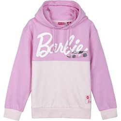 SUDADERA CON CAPUCHA COTTON BRUSHED BARBIE