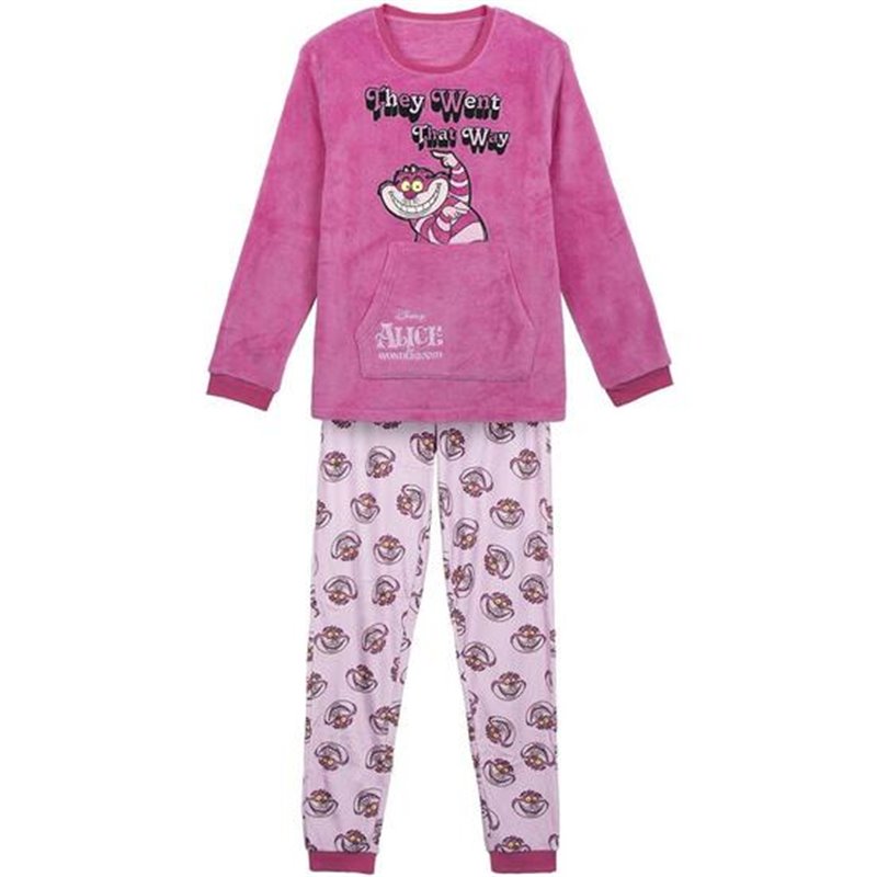 PIJAMA LARGO CORAL FLEECE DISNEY ALICIA