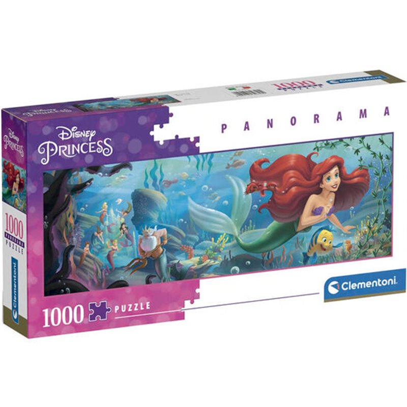 PUZZLE PANORAMA LA SIRENITA DISNEY 1000PZS