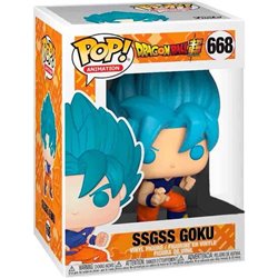 FIGURA POP DRAGON BALL SUPER SSGSS GOKU EXCLUSIVE