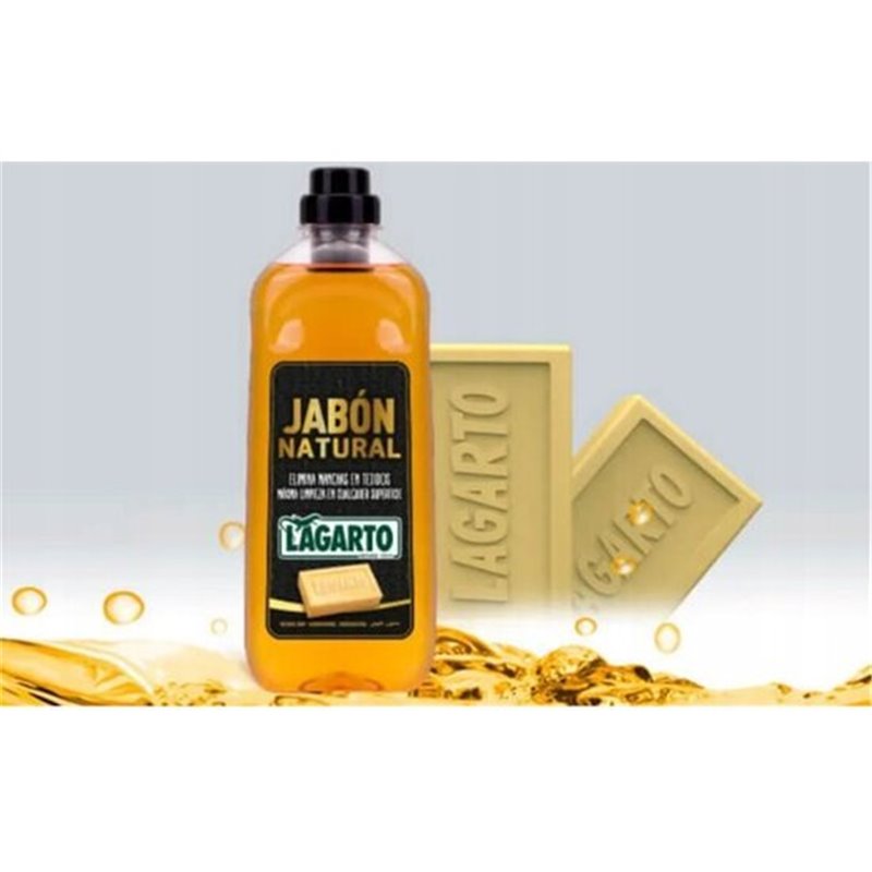 JABON LAGARTO NATURAL LIQUIDO 1L