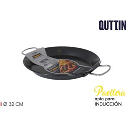 PAELLERA ANTIADHERENTE INDUCCION 32CM QUTTIN