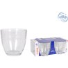 EK SET 4 VASOS TRANSPARENTE 220CC GIGOGNE