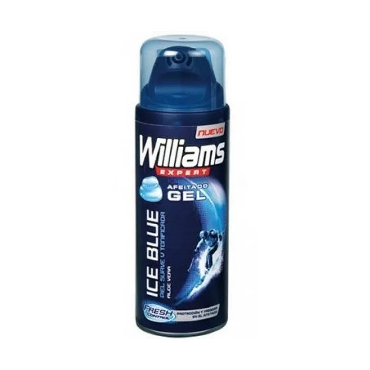 Williams Shaving Gel Ice Blue 200ml - unisex - Teknashop Ltd