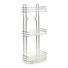 Bathroom Shelves Silver Metal Transparent Plastic (14 x 60 x 27 cm) (S3606063) - Teknashop Ltd