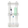 Bathroom Shelves Silver Metal Transparent Plastic (14 x 60 x 27 cm) (S3606063) - Teknashop Ltd