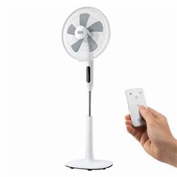 Freestanding Fan Black & Decker ES9440170B 135 cm 50 W White (S0429519) - Teknashop Ltd