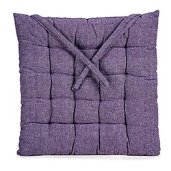 Chair cushion 40 x 5,5 x 40 cm Lilac (S3607502) - Teknashop Ltd