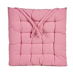 Chair cushion 40 x 5,5 x 40 cm Pink (S3607504) - Teknashop Ltd