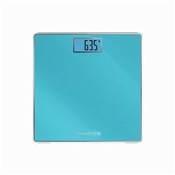 Digital Bathroom Scales Rowenta BS1503V0 3" Tempered glass Turquoise Tempered Glass 160 kg Batteries x 2 (S0430229) - Teknashop 