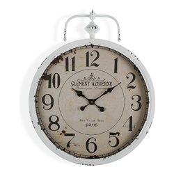 Wall Clock Versa Rustic Metal Casual (S3406333) - Teknashop Ltd