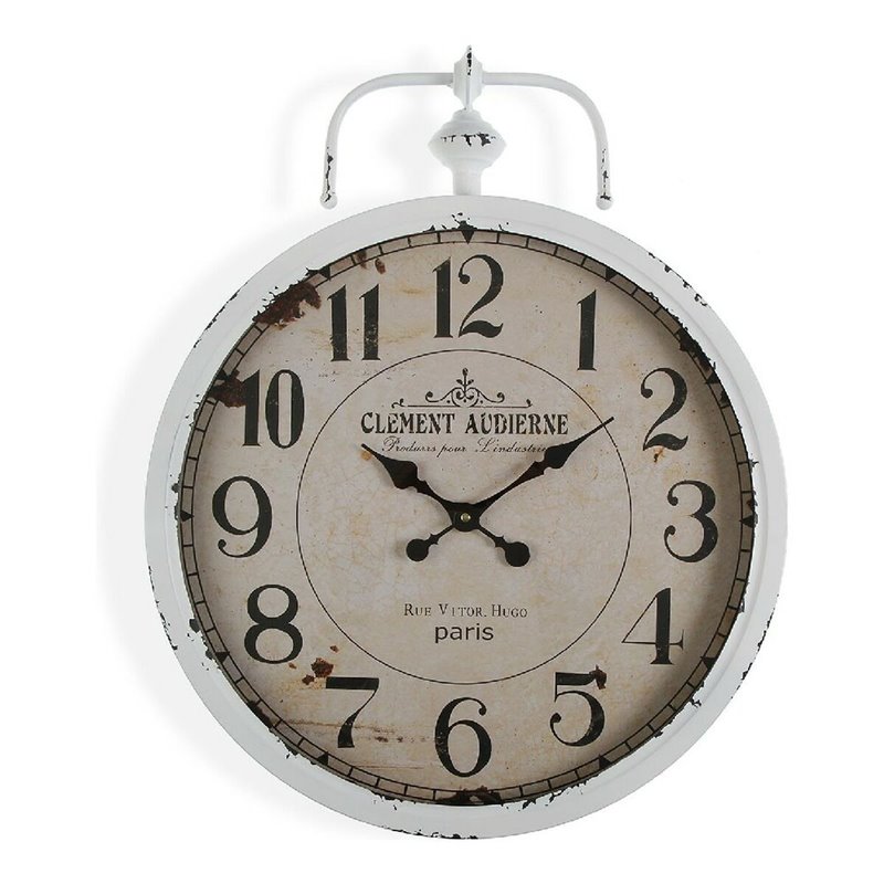 Wall Clock Versa Rustic Metal Casual (S3406333) - Teknashop Ltd