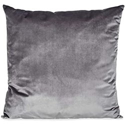 Cushion Squared Velvet Grey (60 x 18 x 60 cm) (S3608050) - Teknashop Ltd