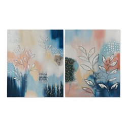 Painting DKD Home Decor Branches Abstract 80 x 4 x 100 cm Modern (2 Units) (S3013490) - Teknashop Ltd