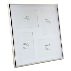 Photo frame DKD Home Decor Silver Metal Crystal Plastic Traditional 29 x 2 x 29 cm (S3016084) - Teknashop Ltd