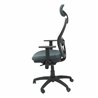 Office Chair with Headrest Jorquera P&C ALI600C Grey Dark grey (S5702781)