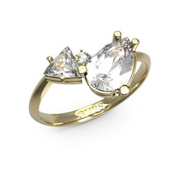 Guess Ladies Ring JUBR04418JWYG56 - JUBR04418JWYG56 - Teknashop Ltd