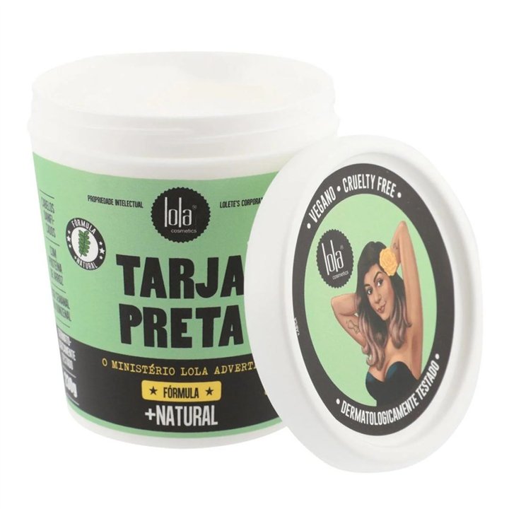 Lola Cosmetics Lola Tarja Preta Mascarilla Capilar 230g - unisex - Teknashop Ltd